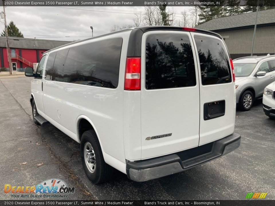 2020 Chevrolet Express 3500 Passenger LT Summit White / Medium Pewter Photo #3