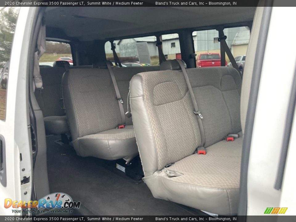 2020 Chevrolet Express 3500 Passenger LT Summit White / Medium Pewter Photo #8