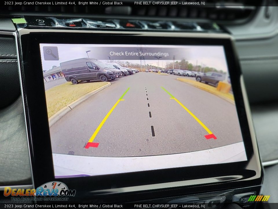 2023 Jeep Grand Cherokee L Limited 4x4 Bright White / Global Black Photo #13