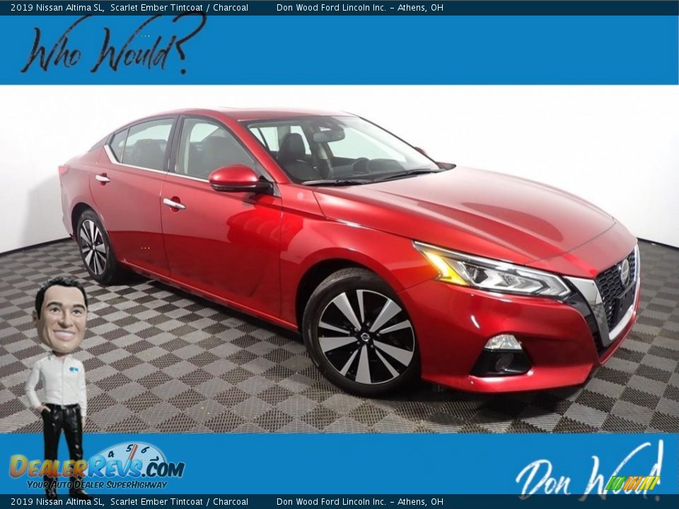 2019 Nissan Altima SL Scarlet Ember Tintcoat / Charcoal Photo #1