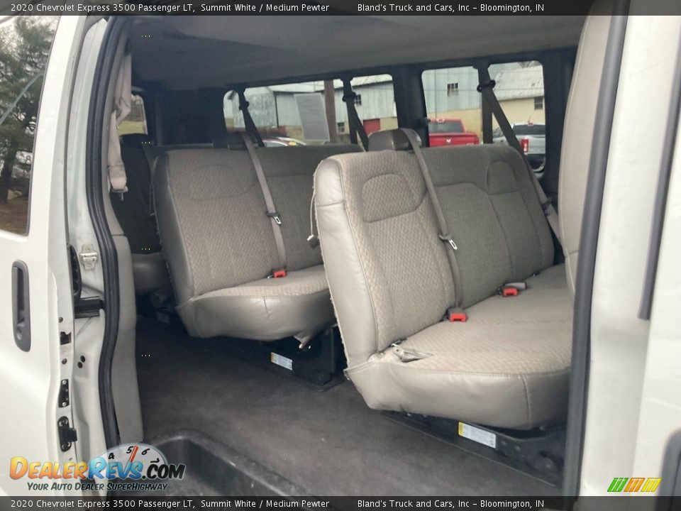 2020 Chevrolet Express 3500 Passenger LT Summit White / Medium Pewter Photo #9