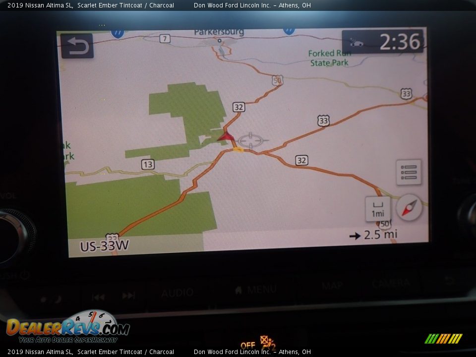 2019 Nissan Altima SL Scarlet Ember Tintcoat / Charcoal Photo #3