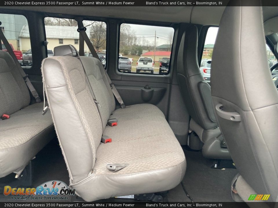 2020 Chevrolet Express 3500 Passenger LT Summit White / Medium Pewter Photo #10