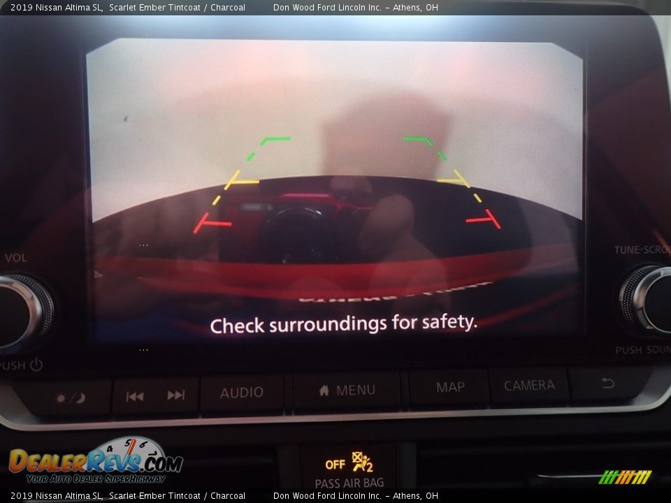 2019 Nissan Altima SL Scarlet Ember Tintcoat / Charcoal Photo #4