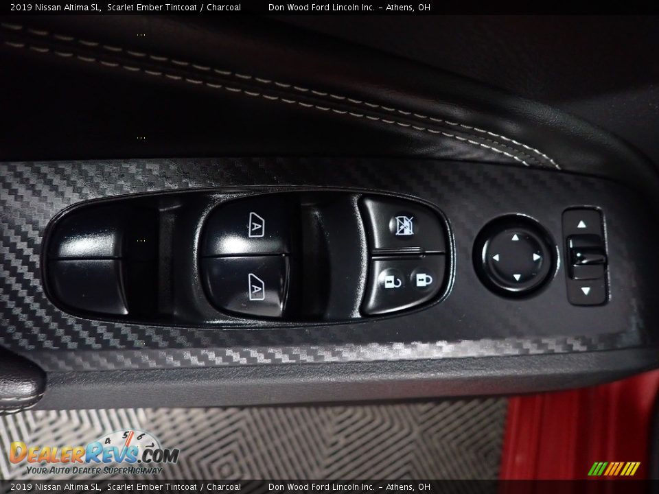 2019 Nissan Altima SL Scarlet Ember Tintcoat / Charcoal Photo #21
