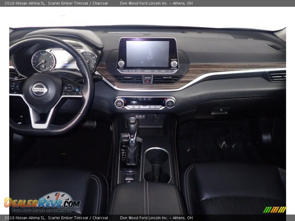2019 Nissan Altima SL Scarlet Ember Tintcoat / Charcoal Photo #25