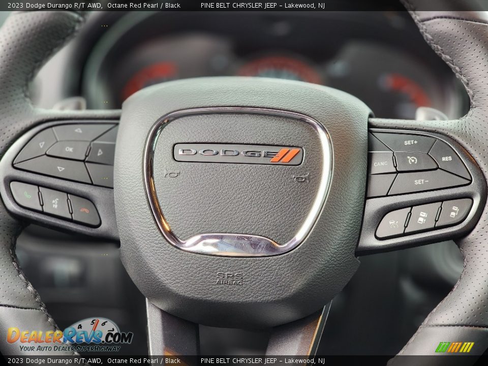 2023 Dodge Durango R/T AWD Steering Wheel Photo #10