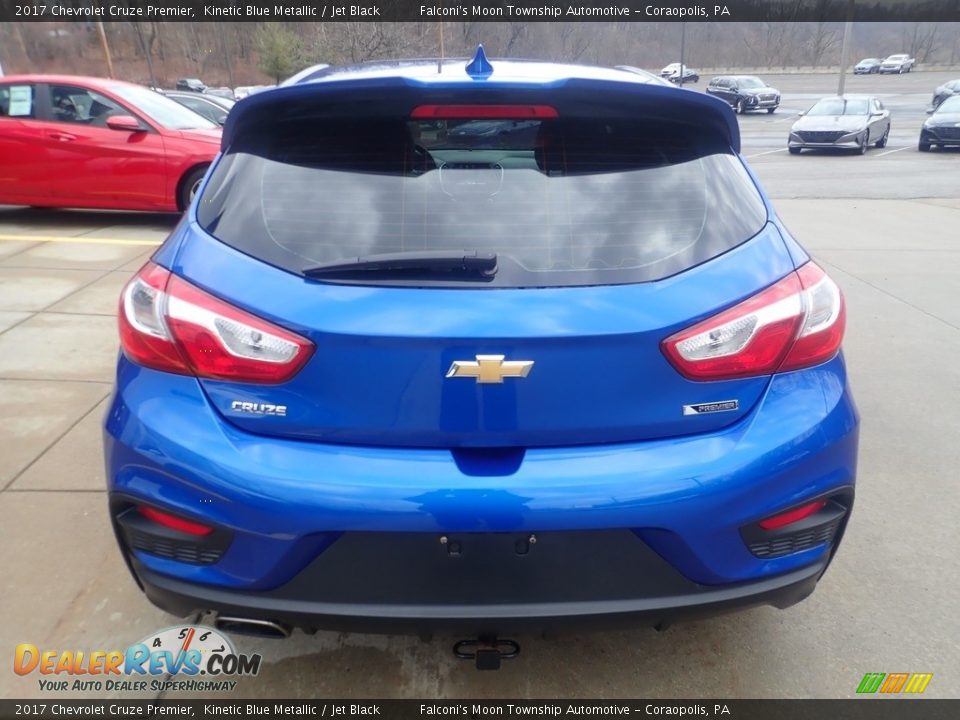 2017 Chevrolet Cruze Premier Kinetic Blue Metallic / Jet Black Photo #3