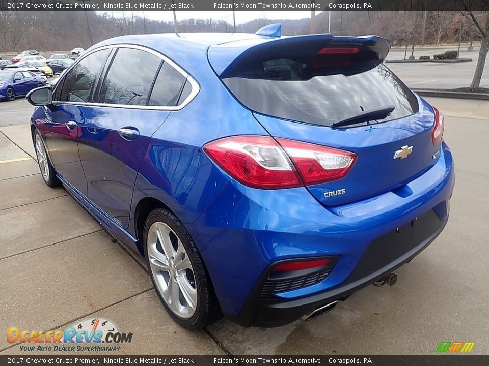 2017 Chevrolet Cruze Premier Kinetic Blue Metallic / Jet Black Photo #5