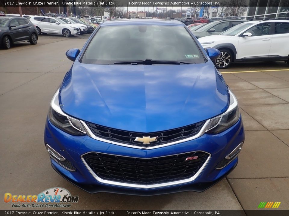 2017 Chevrolet Cruze Premier Kinetic Blue Metallic / Jet Black Photo #8