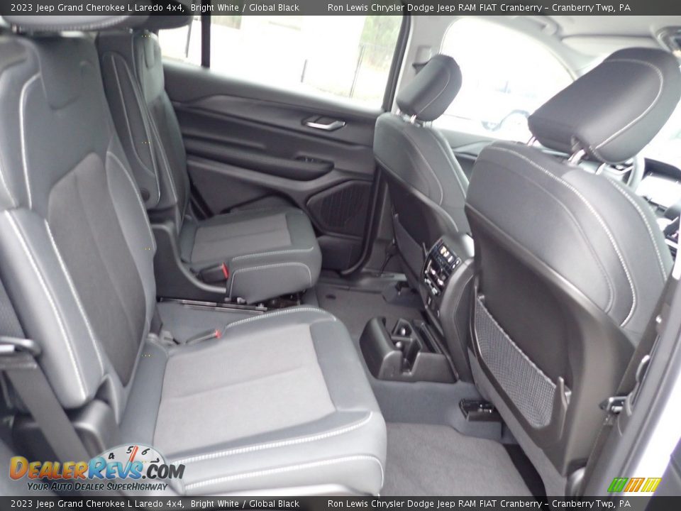 Rear Seat of 2023 Jeep Grand Cherokee L Laredo 4x4 Photo #11