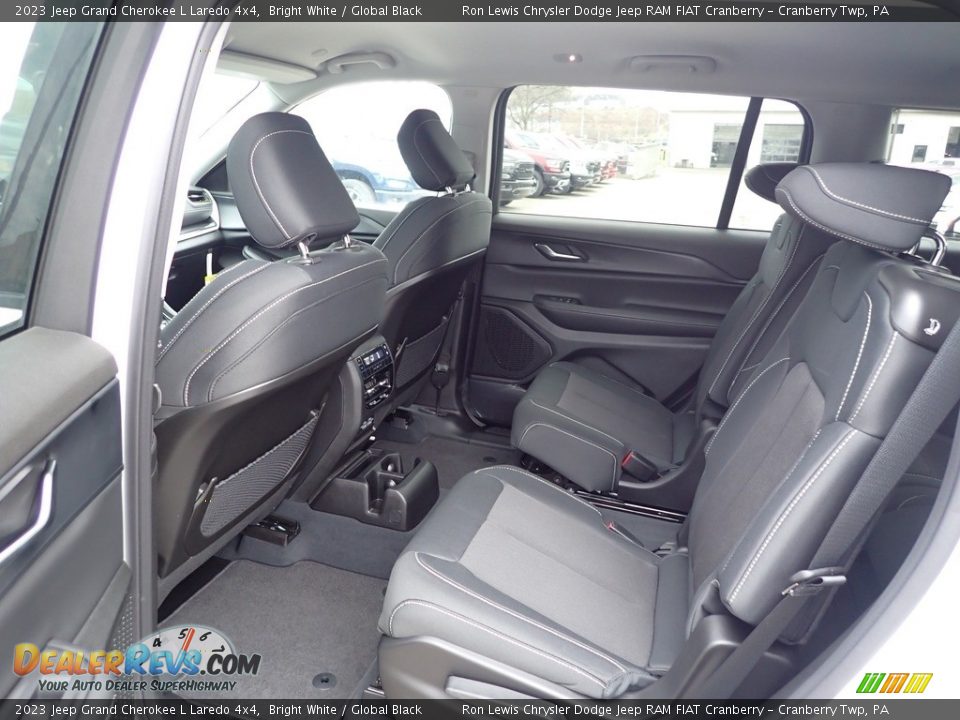 Rear Seat of 2023 Jeep Grand Cherokee L Laredo 4x4 Photo #12