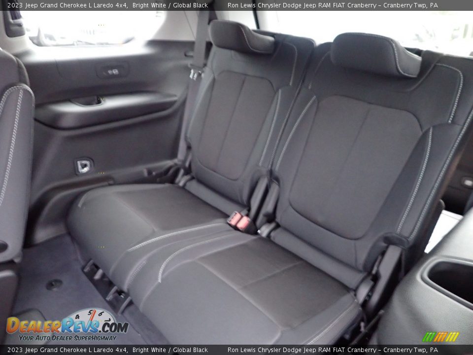 Rear Seat of 2023 Jeep Grand Cherokee L Laredo 4x4 Photo #13
