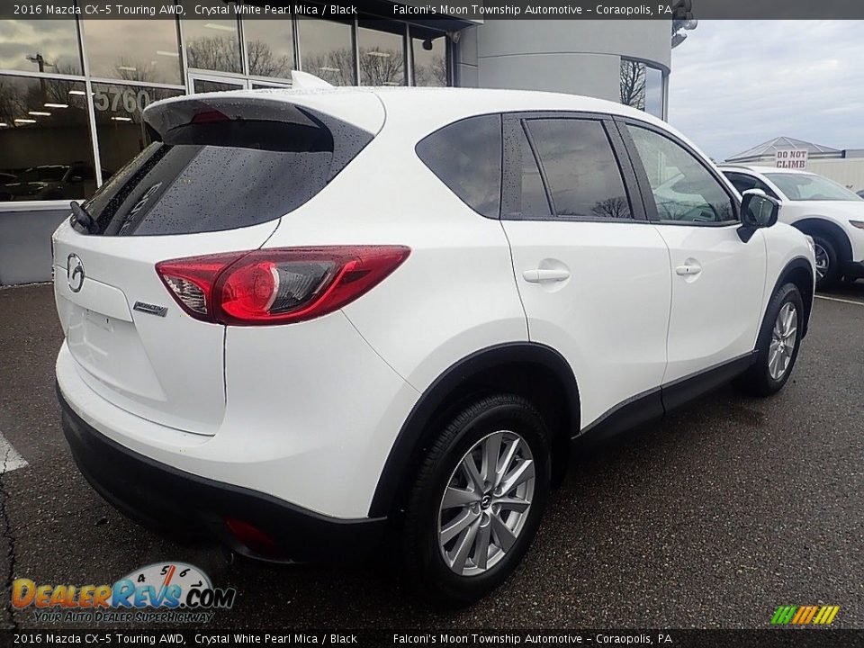 2016 Mazda CX-5 Touring AWD Crystal White Pearl Mica / Black Photo #2