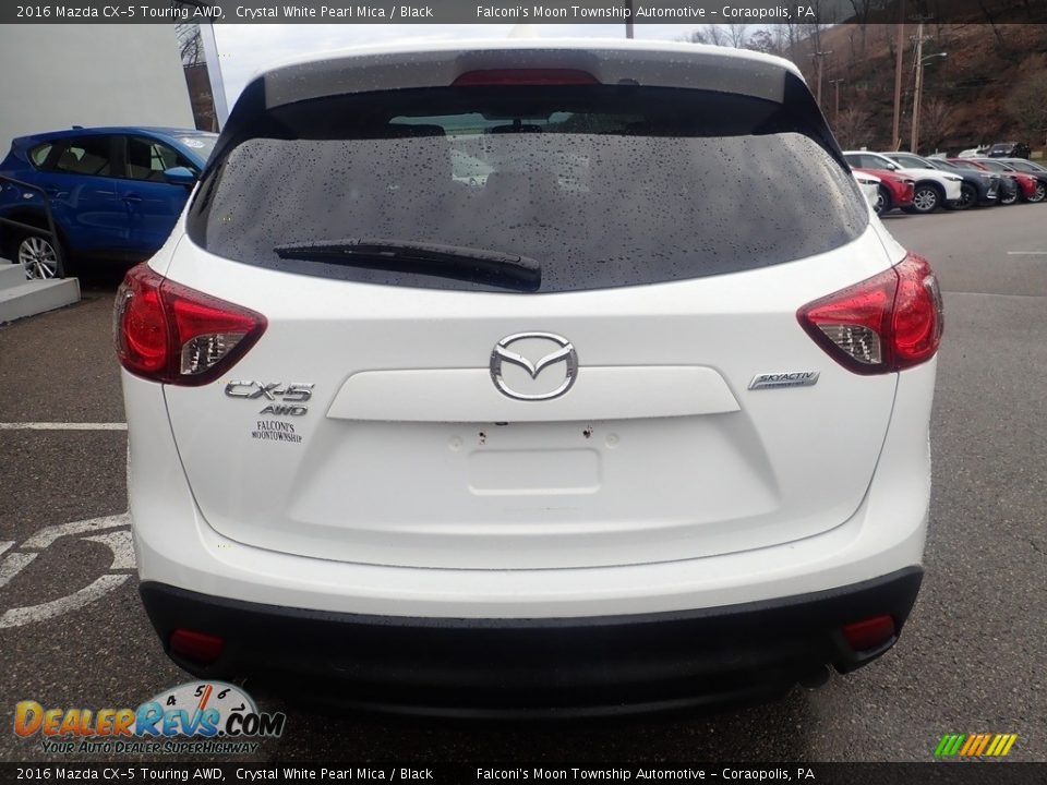 2016 Mazda CX-5 Touring AWD Crystal White Pearl Mica / Black Photo #3