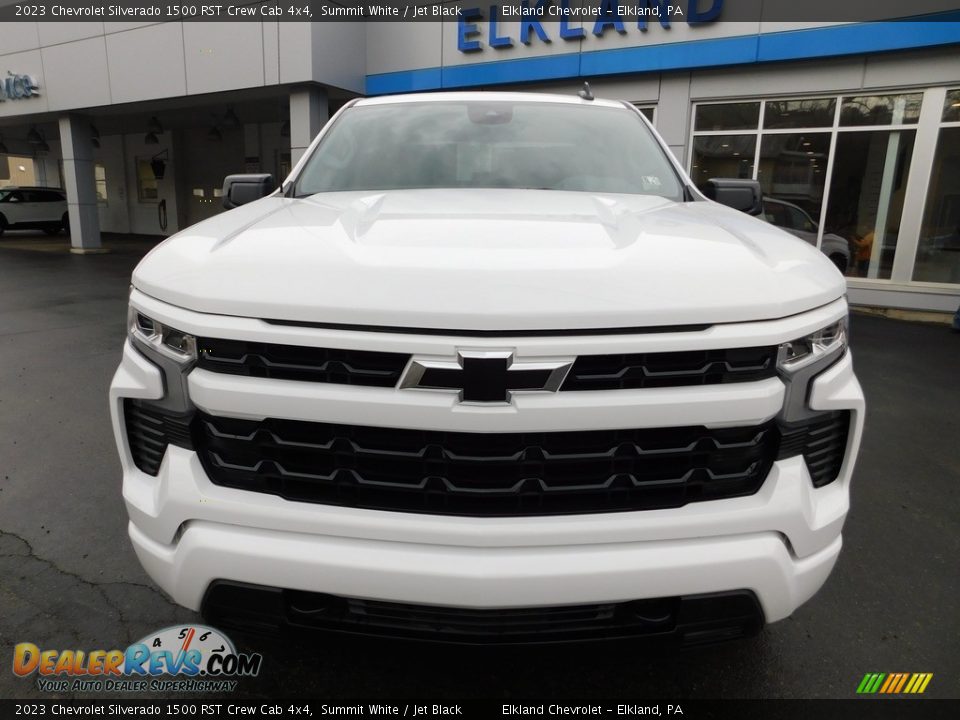 2023 Chevrolet Silverado 1500 RST Crew Cab 4x4 Summit White / Jet Black Photo #4