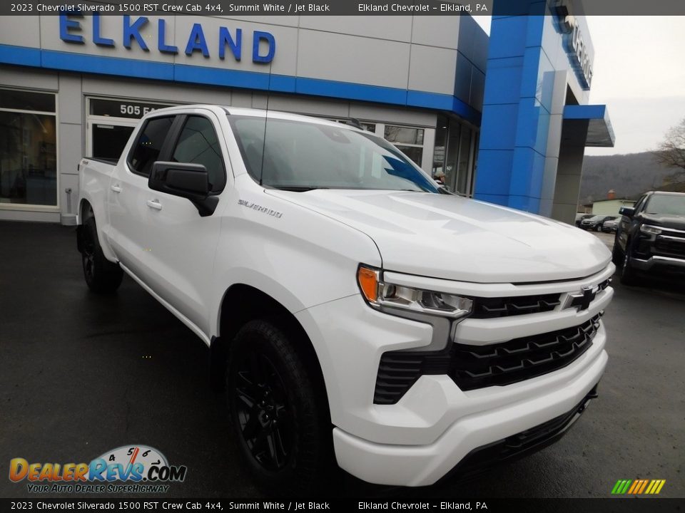 2023 Chevrolet Silverado 1500 RST Crew Cab 4x4 Summit White / Jet Black Photo #5