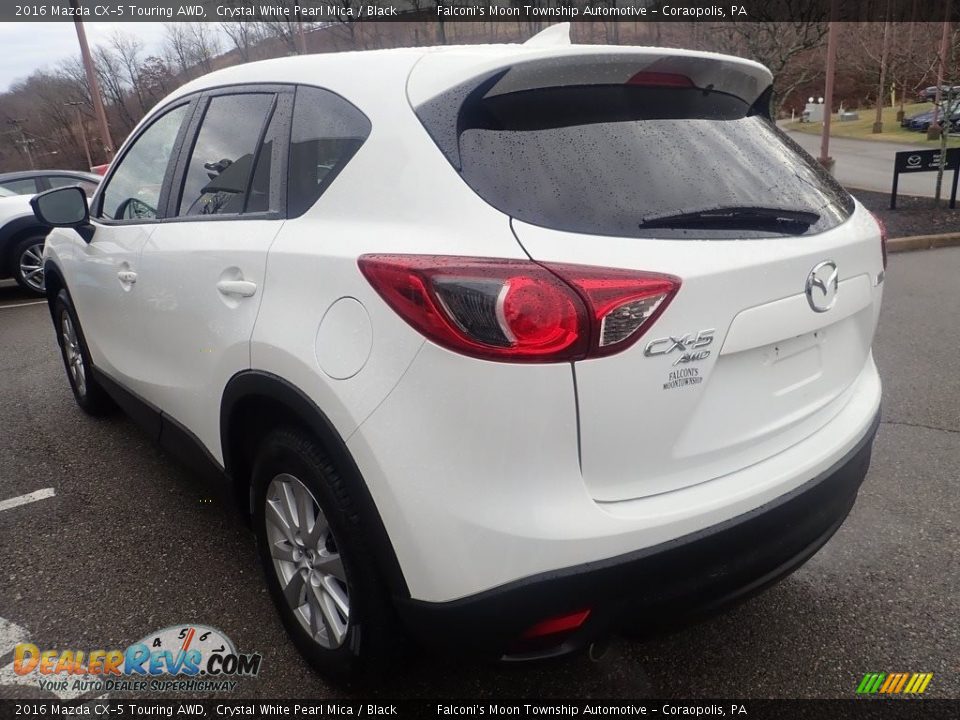 2016 Mazda CX-5 Touring AWD Crystal White Pearl Mica / Black Photo #5