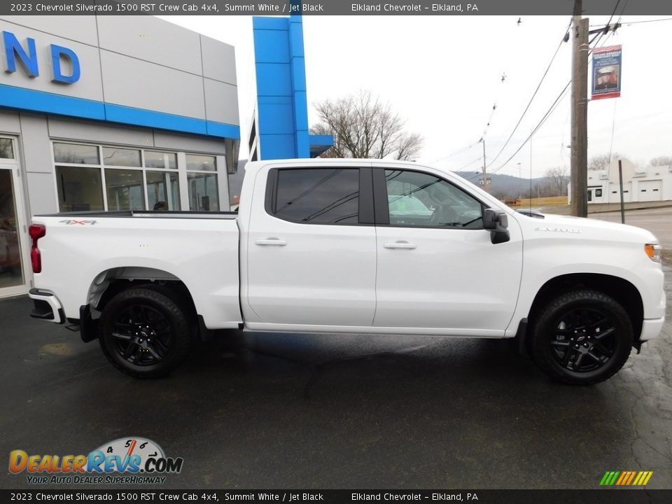 2023 Chevrolet Silverado 1500 RST Crew Cab 4x4 Summit White / Jet Black Photo #7