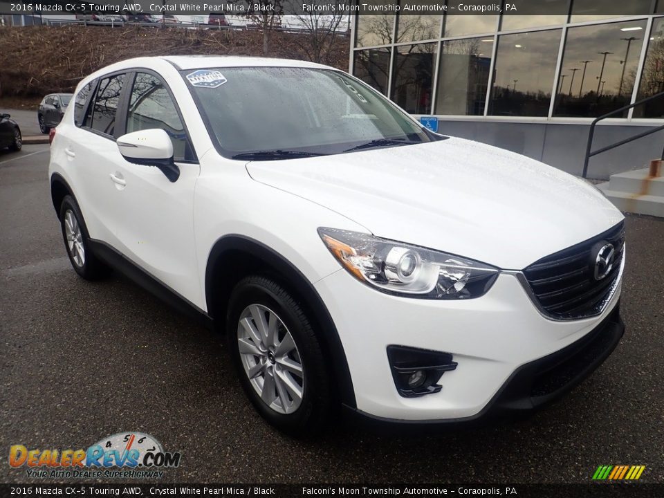 2016 Mazda CX-5 Touring AWD Crystal White Pearl Mica / Black Photo #9