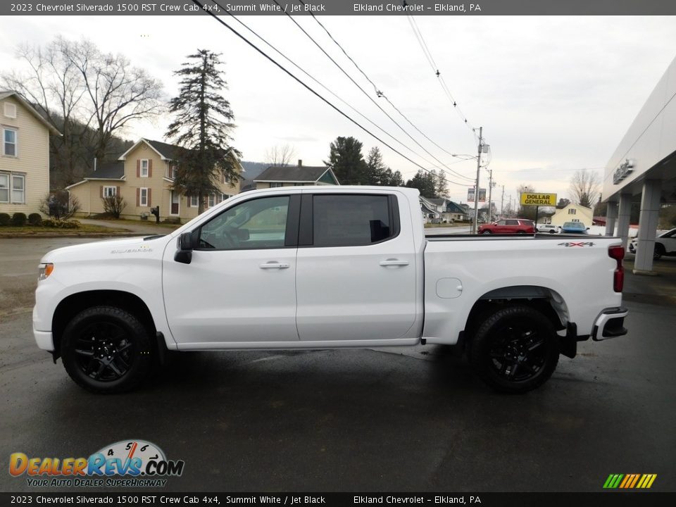 2023 Chevrolet Silverado 1500 RST Crew Cab 4x4 Summit White / Jet Black Photo #12