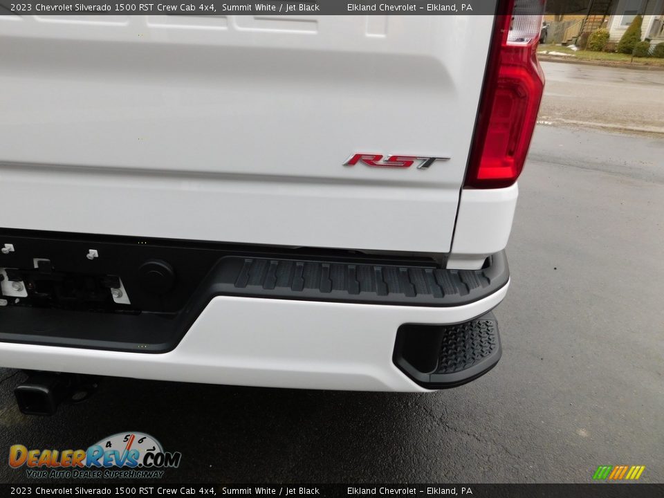 2023 Chevrolet Silverado 1500 RST Crew Cab 4x4 Summit White / Jet Black Photo #15