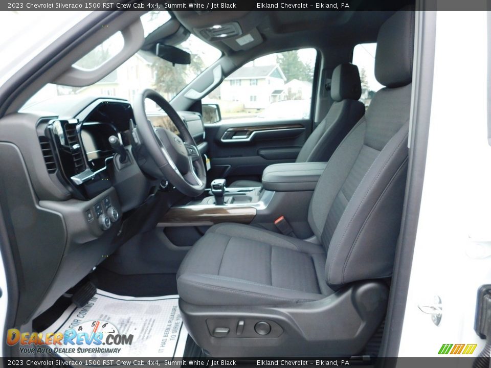 2023 Chevrolet Silverado 1500 RST Crew Cab 4x4 Summit White / Jet Black Photo #22