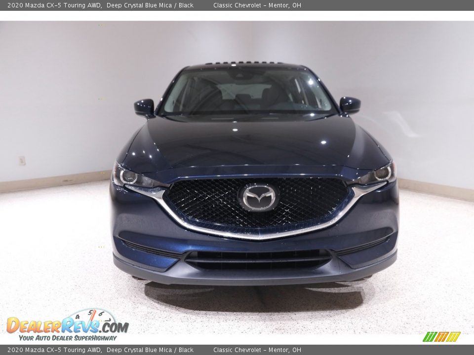 2020 Mazda CX-5 Touring AWD Deep Crystal Blue Mica / Black Photo #2