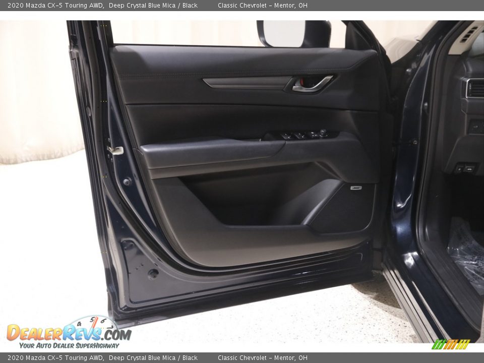 2020 Mazda CX-5 Touring AWD Deep Crystal Blue Mica / Black Photo #4