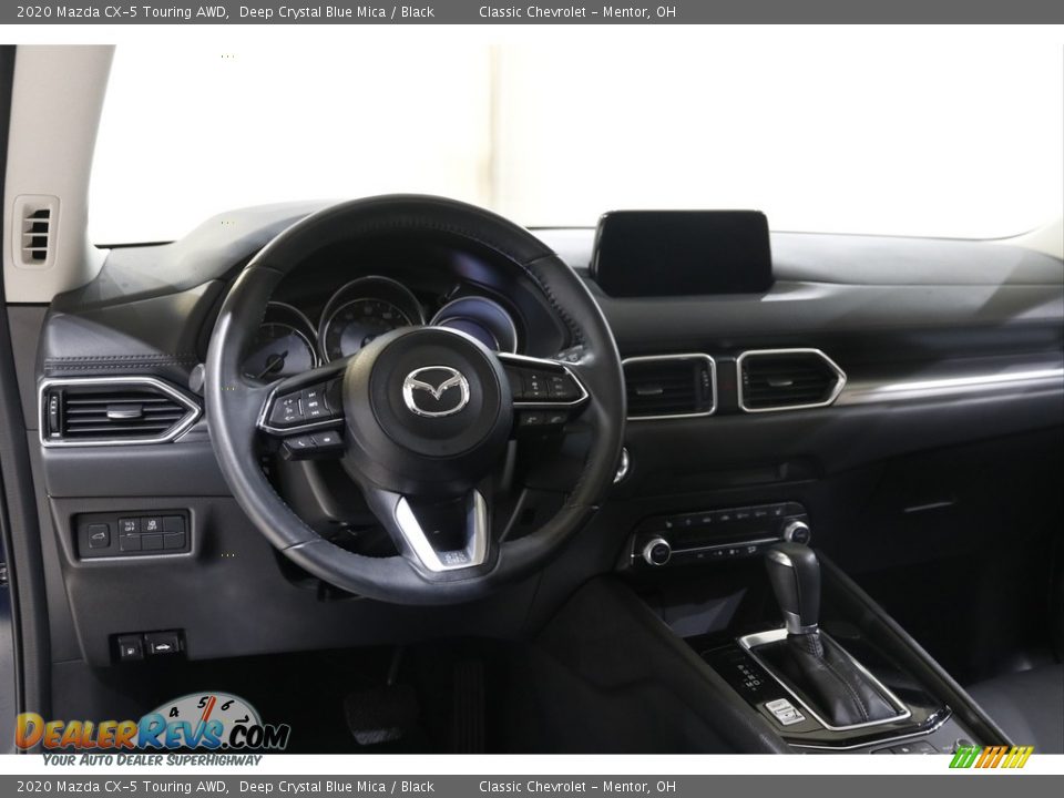 2020 Mazda CX-5 Touring AWD Deep Crystal Blue Mica / Black Photo #6