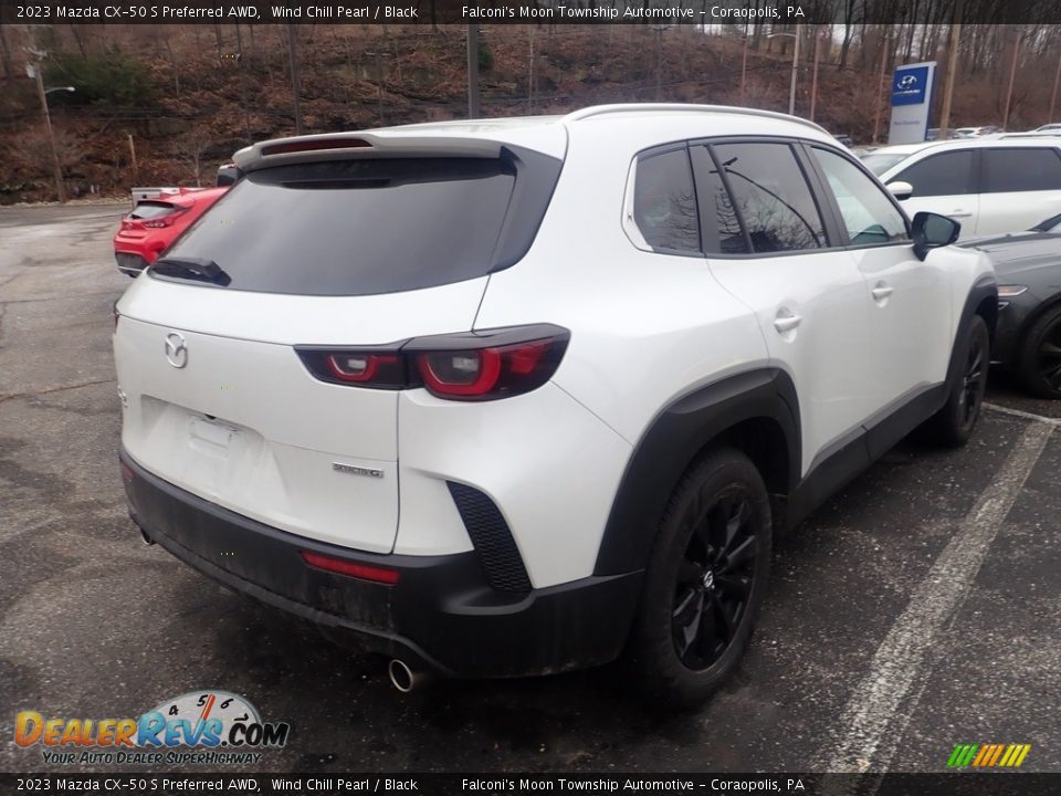 2023 Mazda CX-50 S Preferred AWD Wind Chill Pearl / Black Photo #4