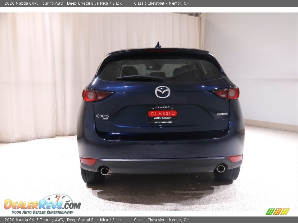 2020 Mazda CX-5 Touring AWD Deep Crystal Blue Mica / Black Photo #18