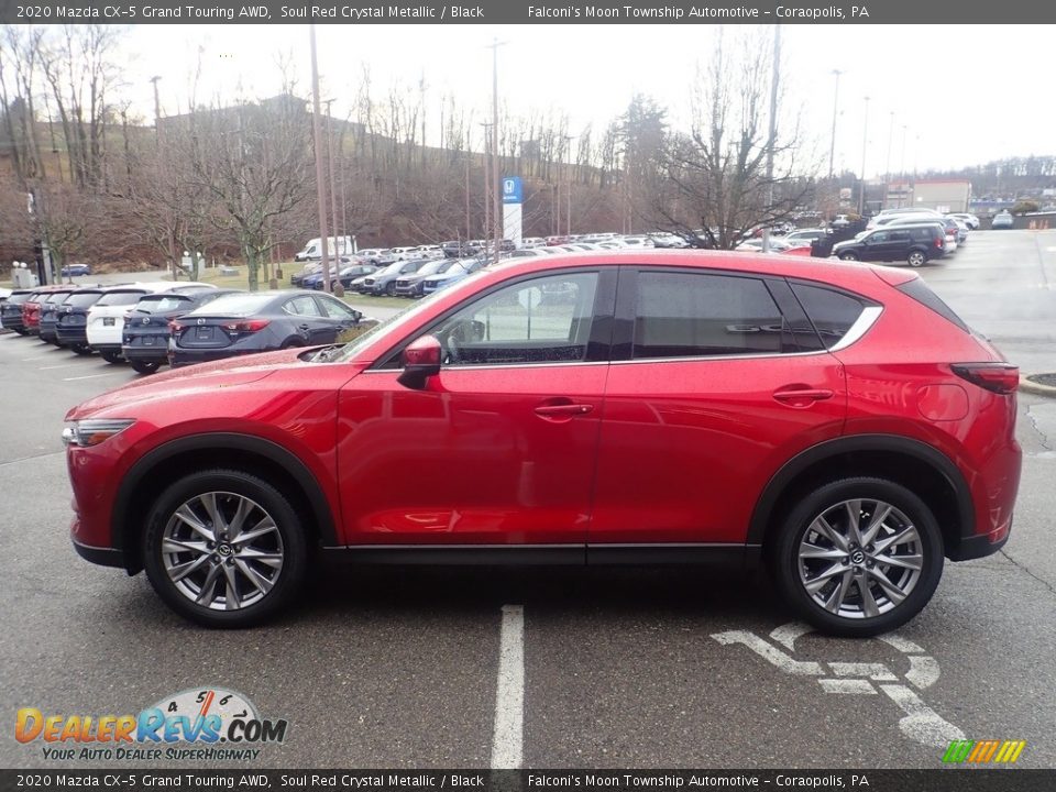 2020 Mazda CX-5 Grand Touring AWD Soul Red Crystal Metallic / Black Photo #6