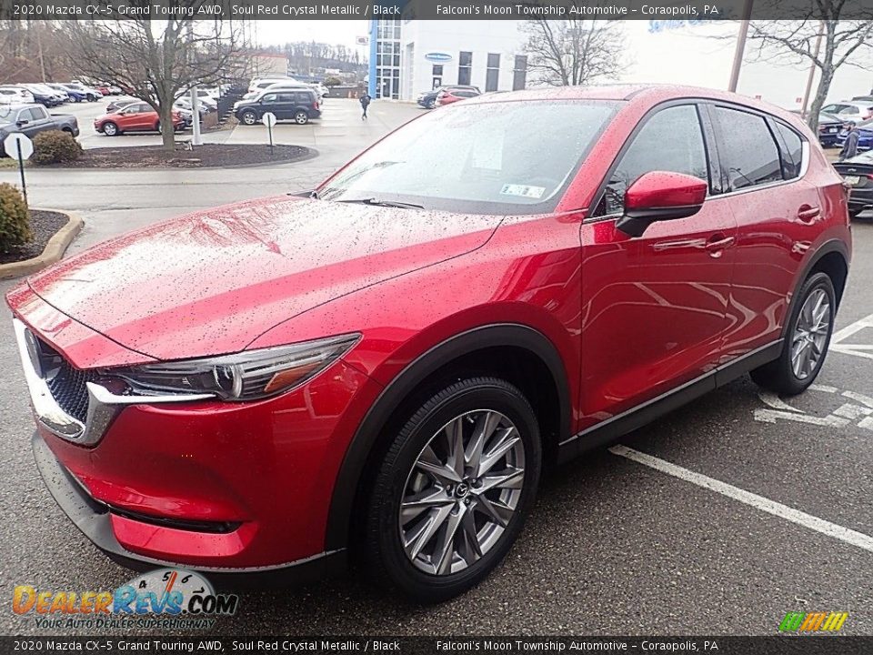 2020 Mazda CX-5 Grand Touring AWD Soul Red Crystal Metallic / Black Photo #7