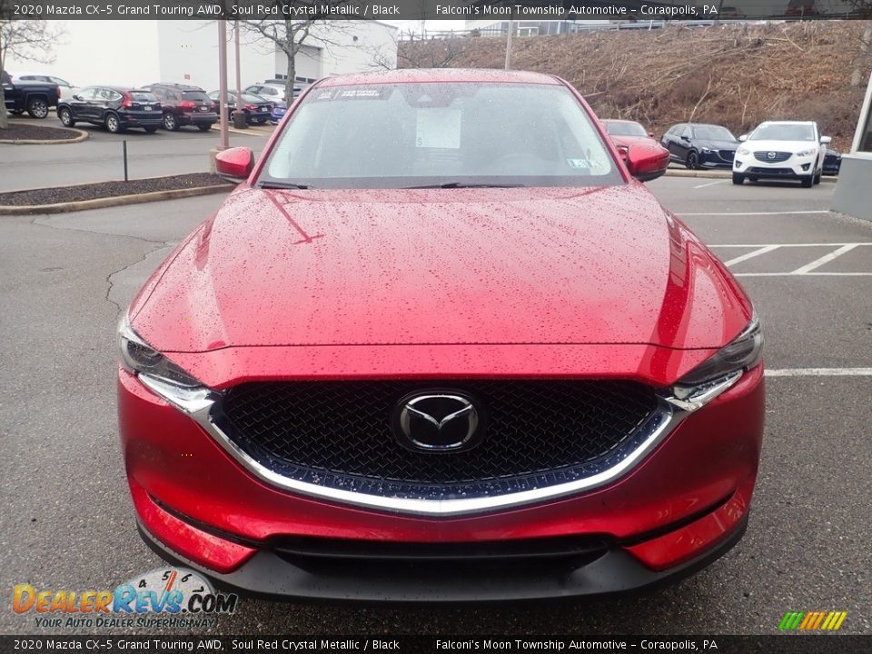 2020 Mazda CX-5 Grand Touring AWD Soul Red Crystal Metallic / Black Photo #8