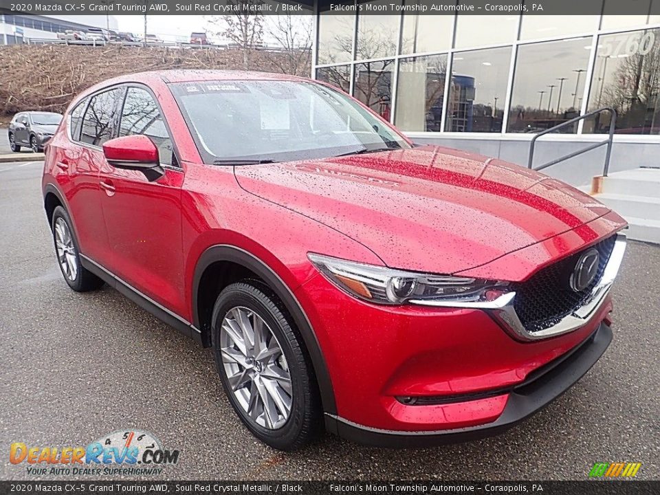 2020 Mazda CX-5 Grand Touring AWD Soul Red Crystal Metallic / Black Photo #9