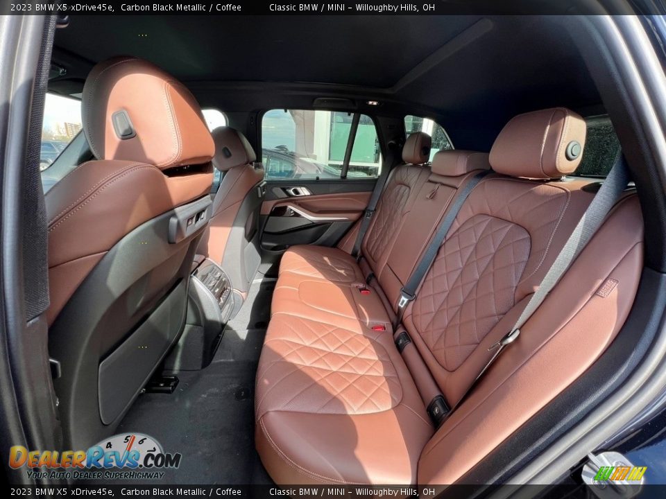Rear Seat of 2023 BMW X5 xDrive45e Photo #7