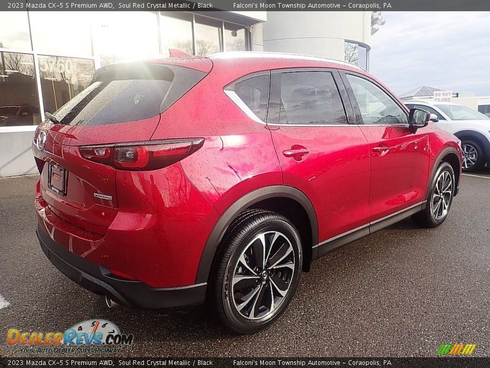 2023 Mazda CX-5 S Premium AWD Soul Red Crystal Metallic / Black Photo #2