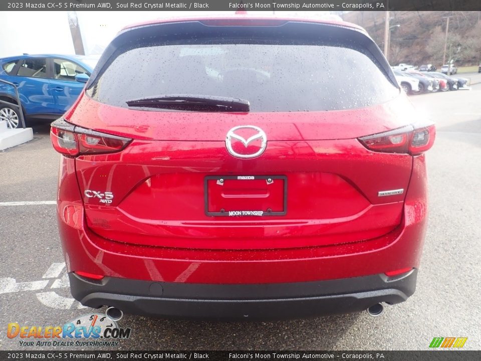 2023 Mazda CX-5 S Premium AWD Soul Red Crystal Metallic / Black Photo #3