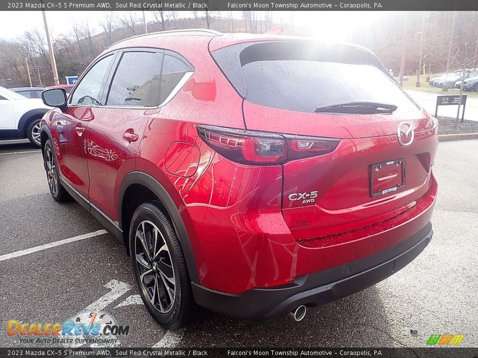 2023 Mazda CX-5 S Premium AWD Soul Red Crystal Metallic / Black Photo #4