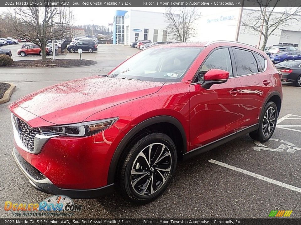 2023 Mazda CX-5 S Premium AWD Soul Red Crystal Metallic / Black Photo #6