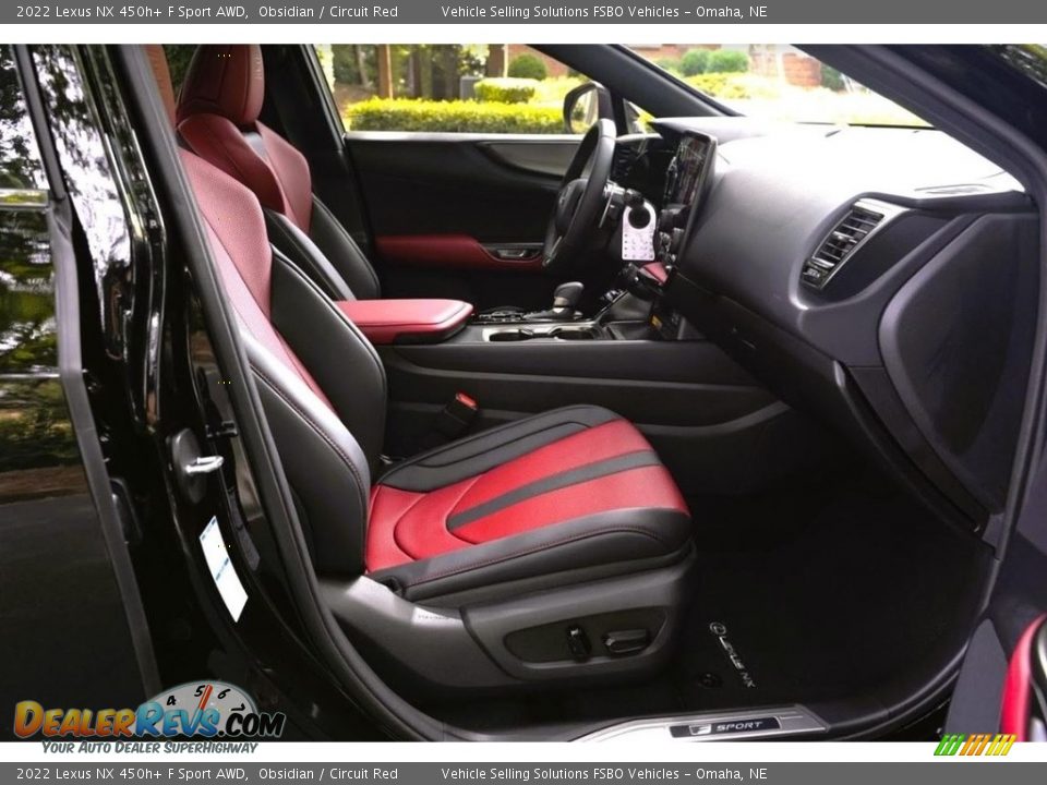 Front Seat of 2022 Lexus NX 450h+ F Sport AWD Photo #3