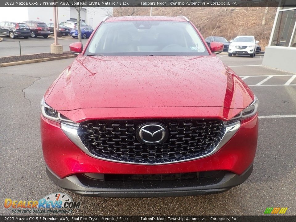 2023 Mazda CX-5 S Premium AWD Soul Red Crystal Metallic / Black Photo #7