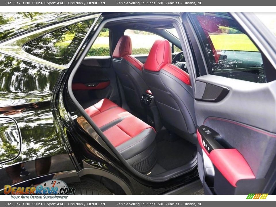 Rear Seat of 2022 Lexus NX 450h+ F Sport AWD Photo #4