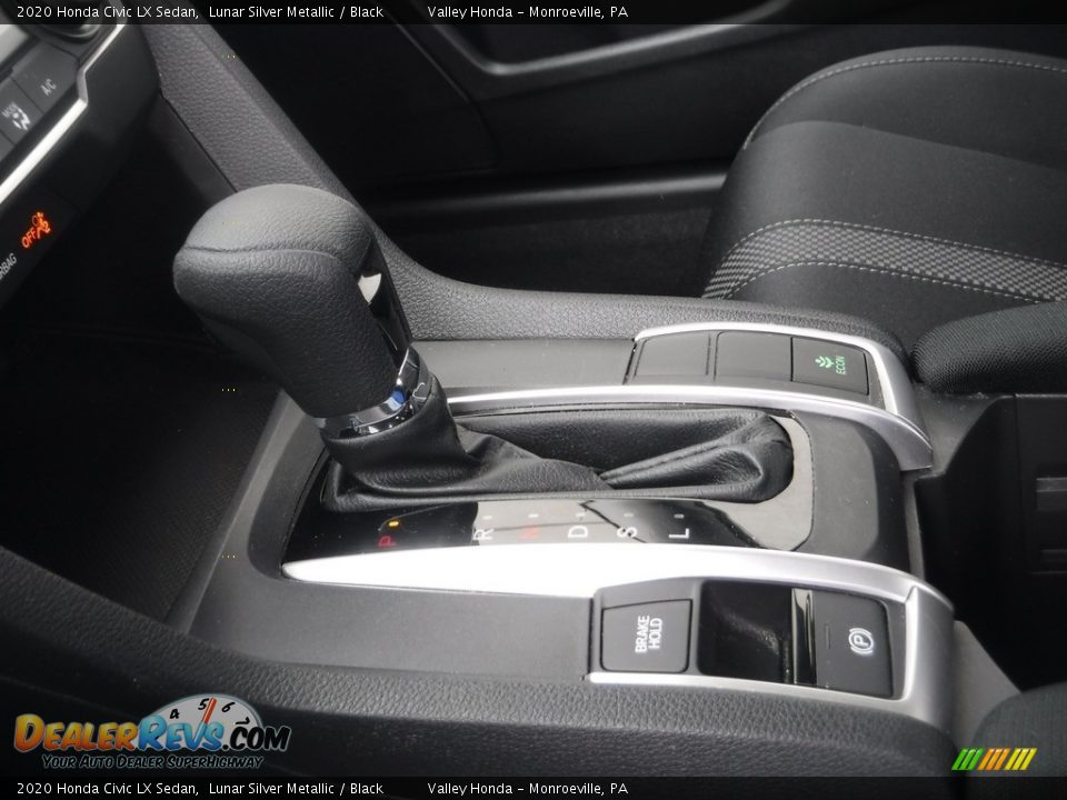 2020 Honda Civic LX Sedan Lunar Silver Metallic / Black Photo #15
