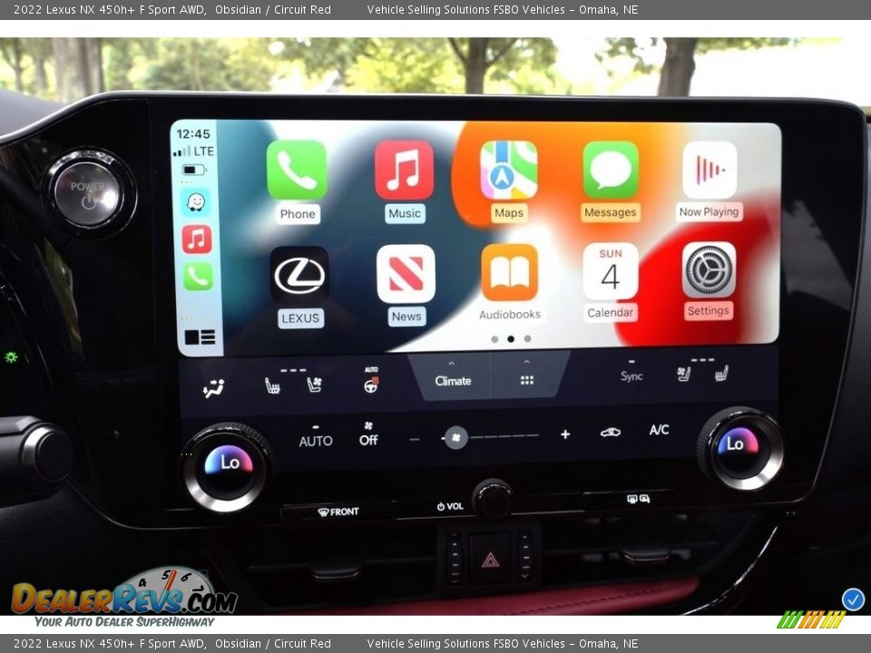 Controls of 2022 Lexus NX 450h+ F Sport AWD Photo #8