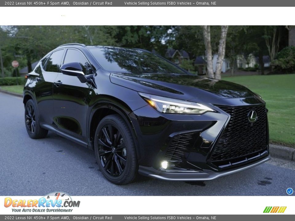 Front 3/4 View of 2022 Lexus NX 450h+ F Sport AWD Photo #15