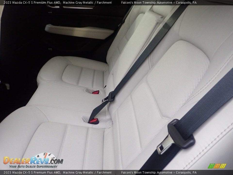 Rear Seat of 2023 Mazda CX-5 S Premium Plus AWD Photo #11