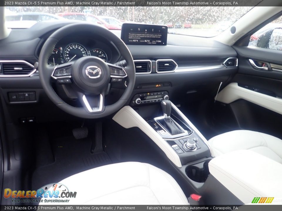 Front Seat of 2023 Mazda CX-5 S Premium Plus AWD Photo #12