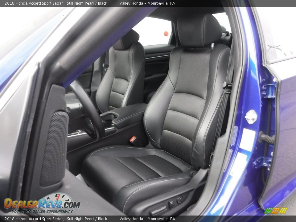 Front Seat of 2018 Honda Accord Sport Sedan Photo #11